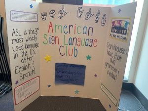 ASL Club Poster